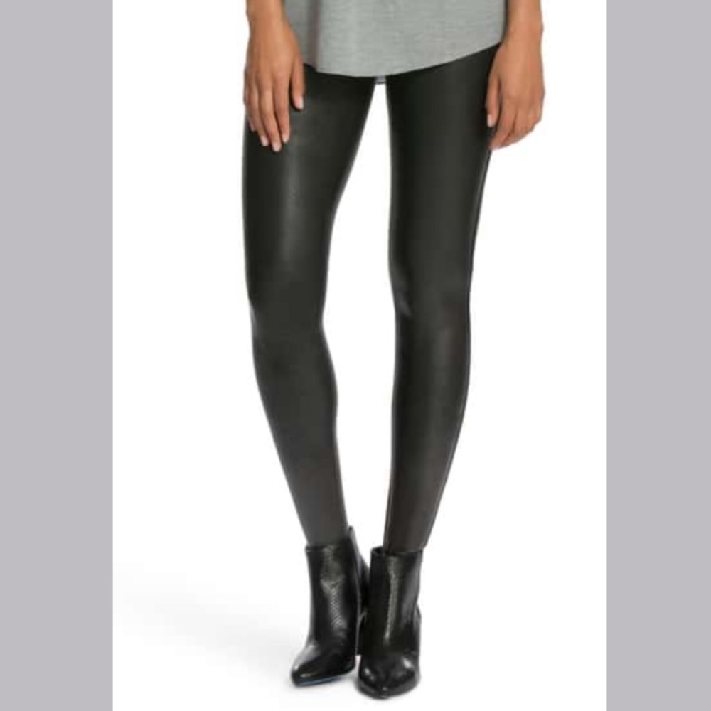Spanx faux leather leggings